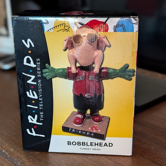 Red Sox Friends Bobblehead Turkey Head - Picture 1 of 2